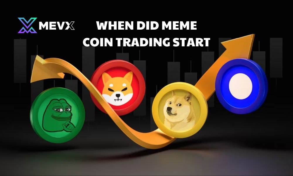 When did meme coin trading start?